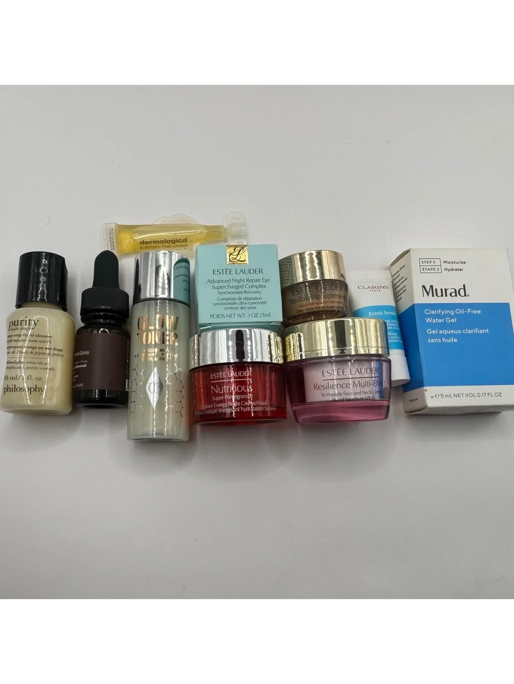 Lot of over 30 High End Luxury Deluxe Skincare Samples Travel Sephora Ulta NEW